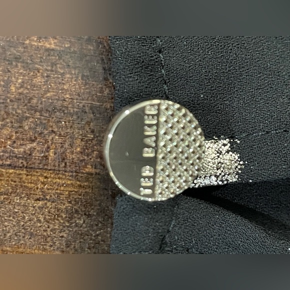 Ted Baker London black and gold blouse - Picture 5 of 6